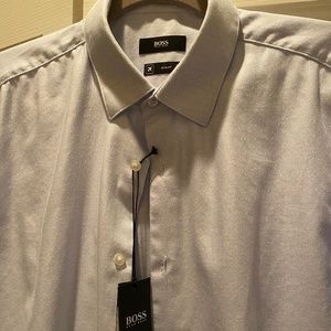 Hugo boss shirt light blue - like new still has tags